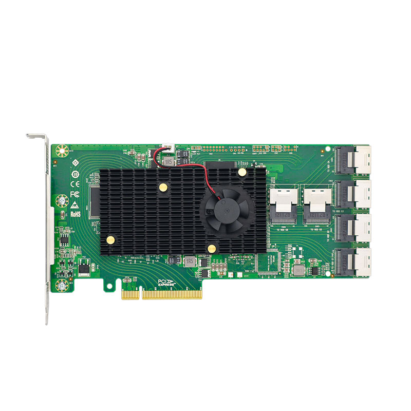 2008-24I  PCIe 24-Ports 6Gb/s SAS RAID Card