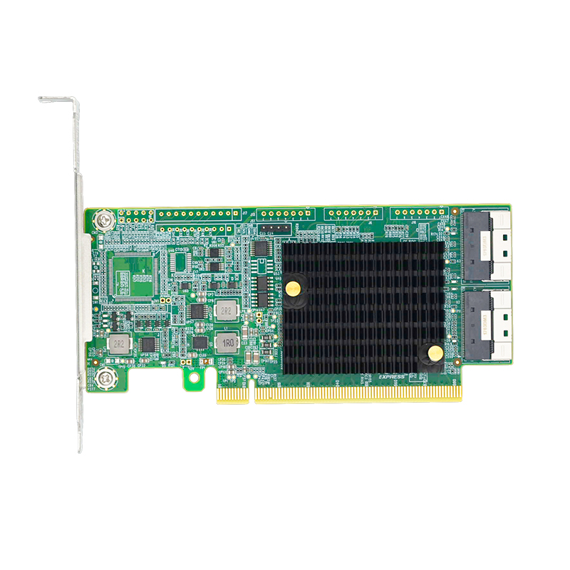 RTC PE4165-4I PCIe 4.0 x16 转 2口 SlimSAS 