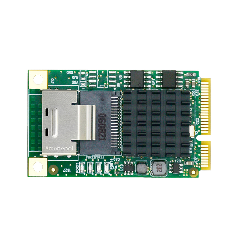 M9215-4I 6Gb Mini PCIe 转 四口SATA3