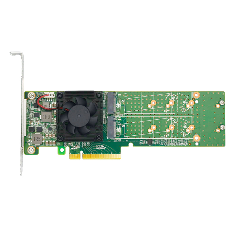 STC PE382-4I PCIe x8 桥接 四口M.2